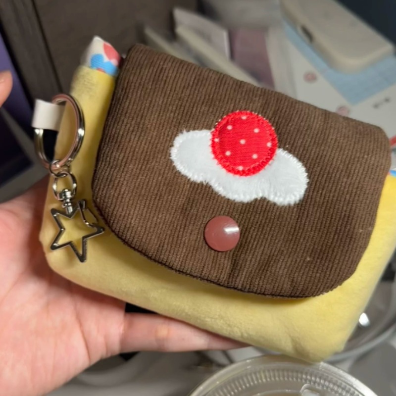 Vintage Items Collection - 1pc Ins Vintage Plush Camera Bag