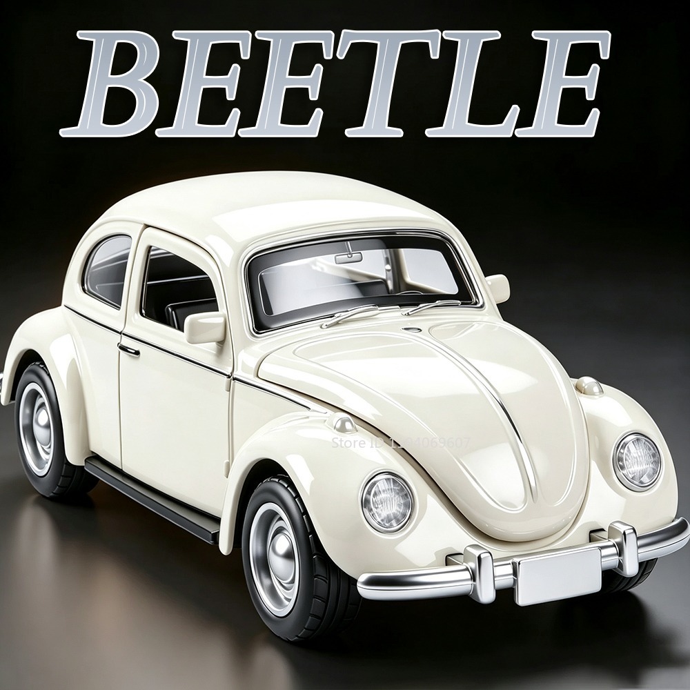 Vintage Collectible Toys - 1:36 Beetle Model Toy Vintage Cars