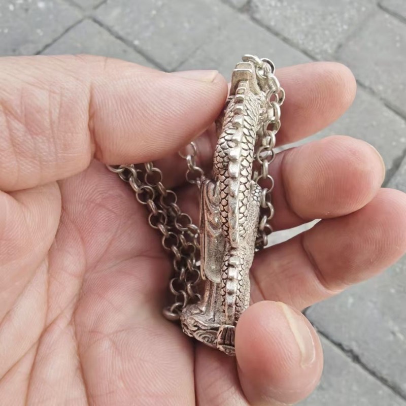 Silver Plated Buddha Pendant N - огляд і ціна Vintage Collectible Jewelry