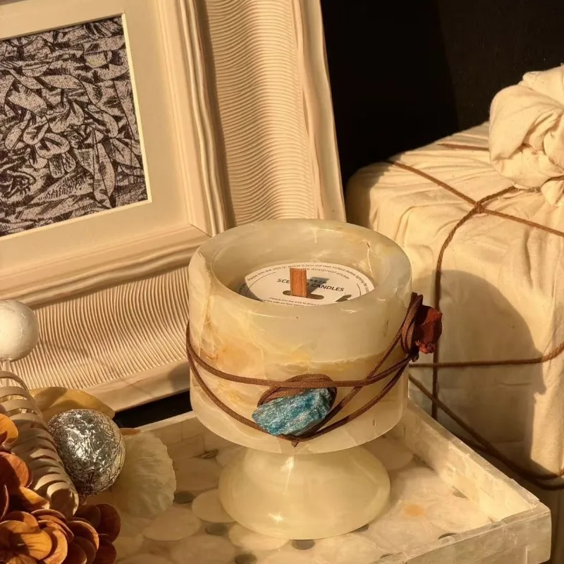 Nordic Amber Jade Candle Holde - огляд і ціна Collectible Vintage Matches