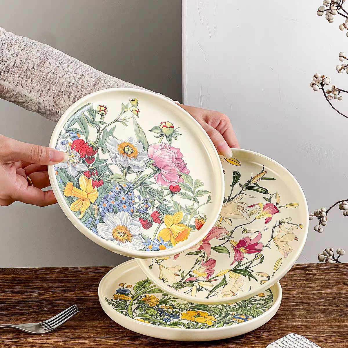 Creative Romantic Floral Ceram - огляд і ціна Vintage Collectible Dishes