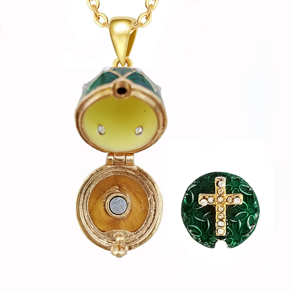 Enamel Faberge Easter Egg Pend - огляд і ціна Vintage Collectible Jewelry