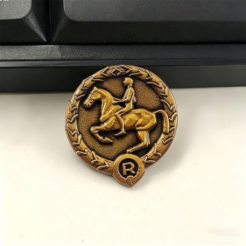 German Young Horseman Badge Ge - огляд і ціна Vintage Collectible Jewelry