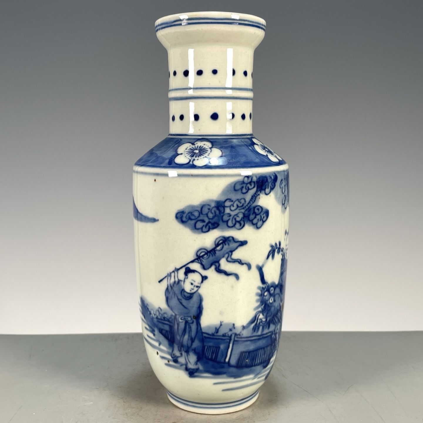 Blue and White Porcelain Roule - огляд і ціна Vintage Collectible Pottery
