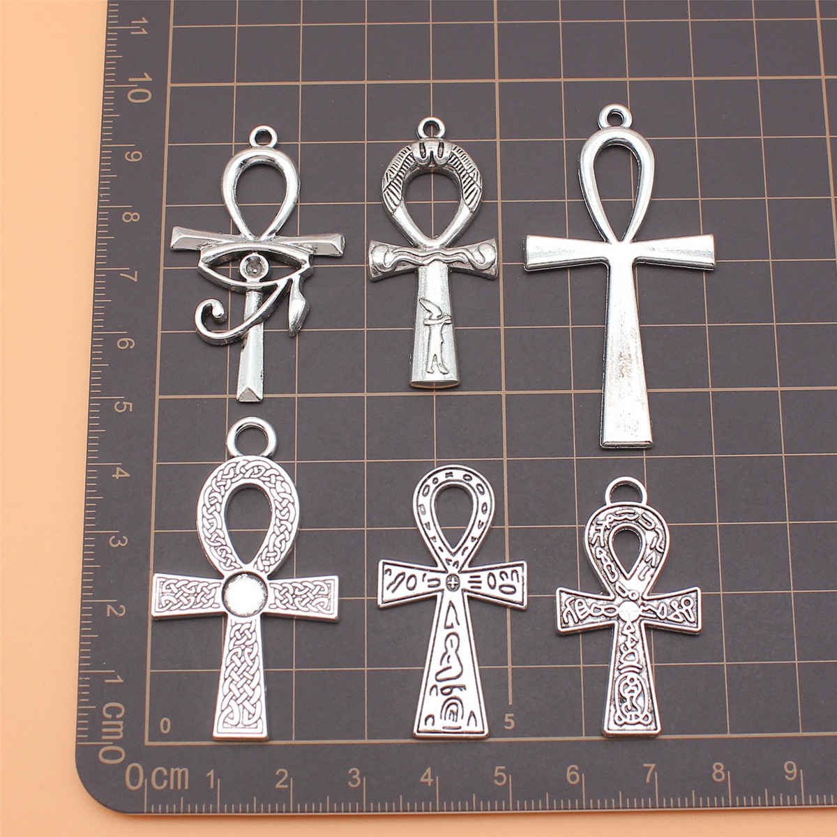 6pcs Antique Silver Color Key  - огляд і ціна Vintage Collectible Jewelry