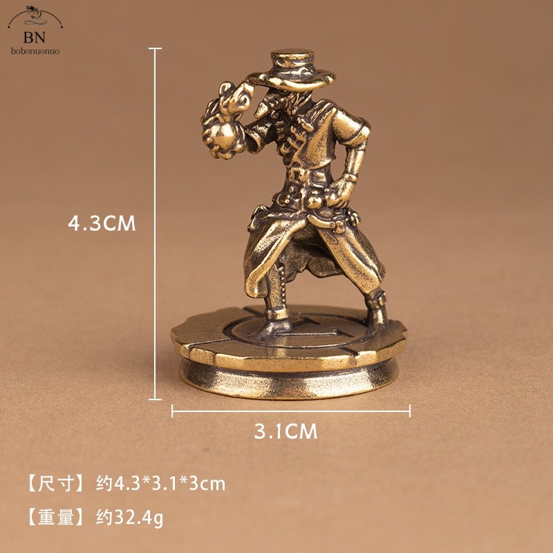 solid Brass Dance Cowboy Figur - огляд і ціна Vintage Collectible Toys
