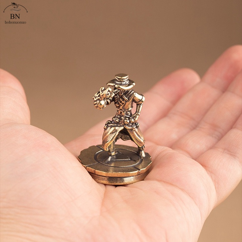 solid Brass Dance Cowboy Figur - огляд і ціна Vintage Collectible Toys