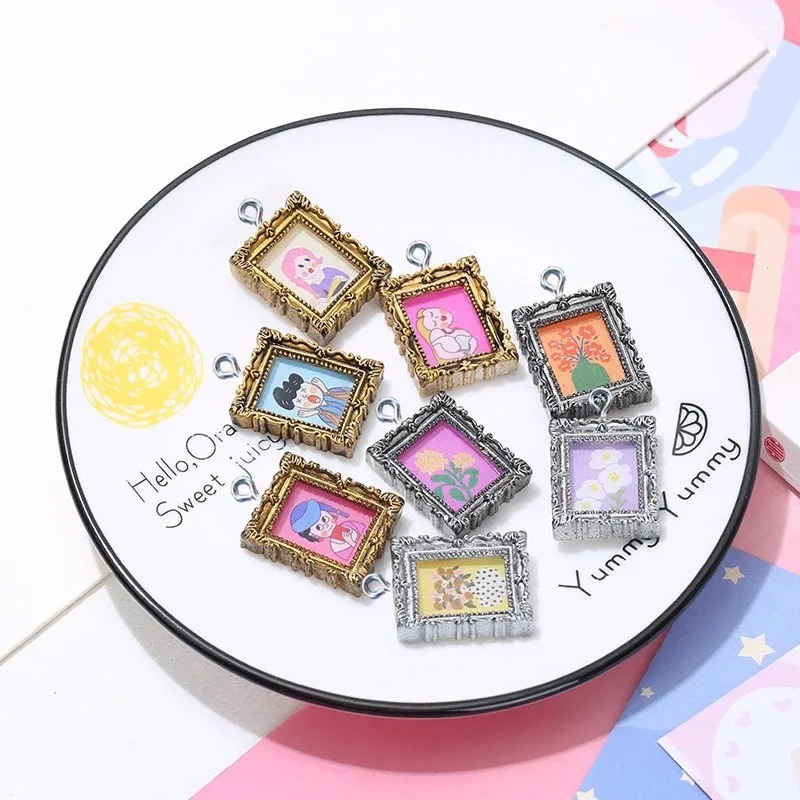 10Pcs Flatback Cabochon Vintag - огляд і ціна Vintage Jewelry Collection