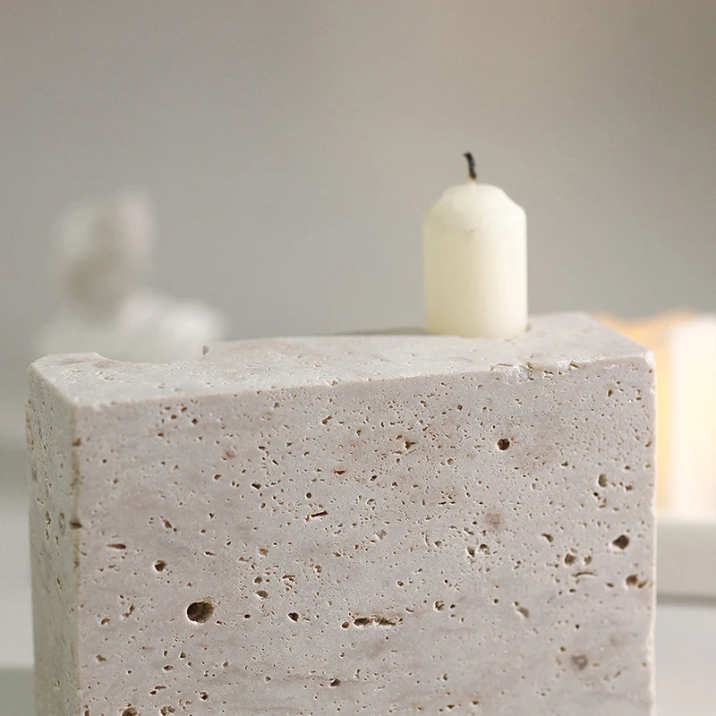 2 Holes Marble Taper Candle Ho - огляд і ціна Collectible Vintage Matches