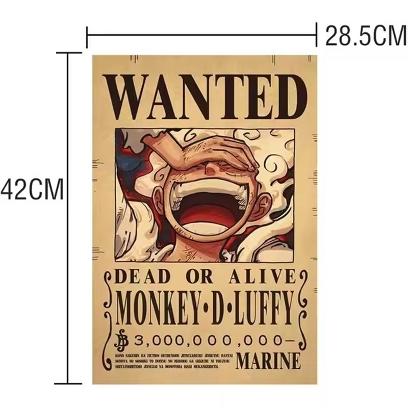 Anime One Piece Bounty Wanted  - огляд і ціна Vintage Collectible Toys