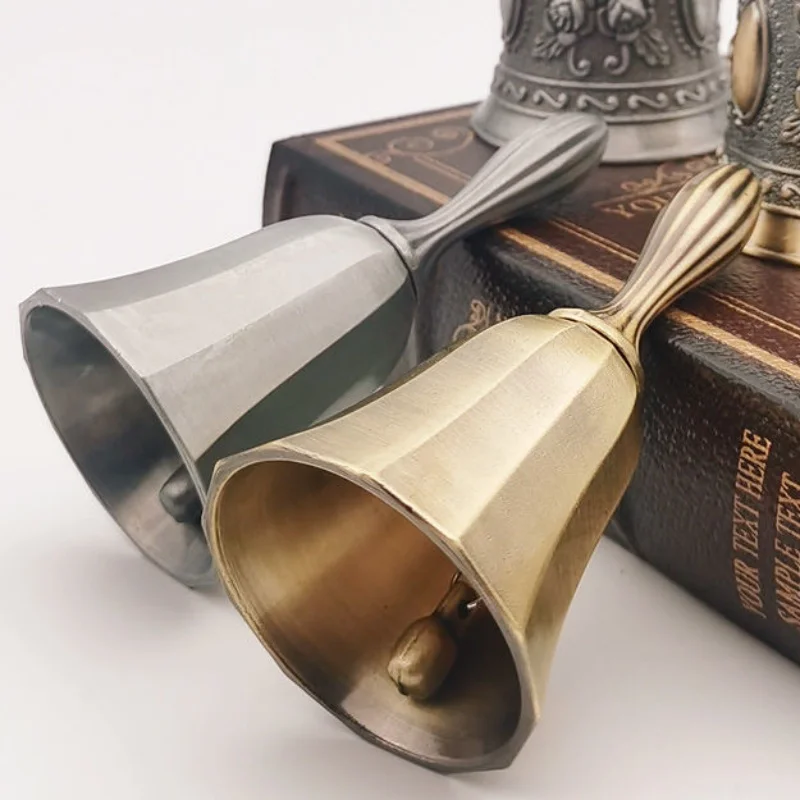 New Vintage Brass Bell Hand Di - огляд і ціна Vintage Collectible Dishes