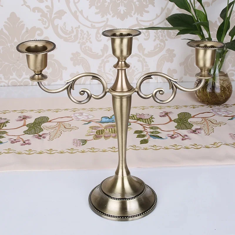 Antique Brass 3-Arm Candelabra - огляд і ціна Collectible Vintage Matches