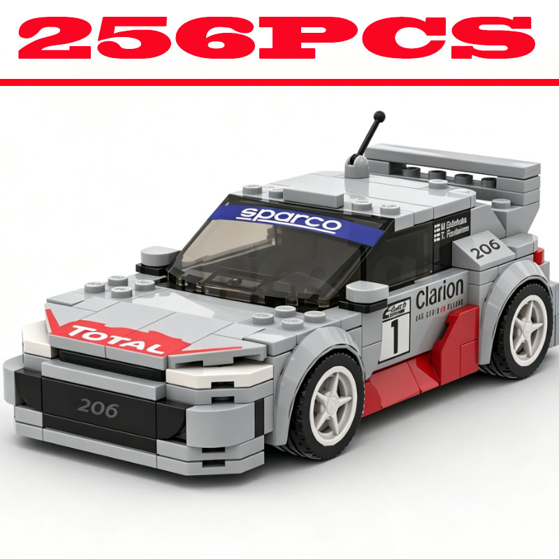 Vintage Rally Race Car Buildin - огляд і ціна Vintage Collectible Toys