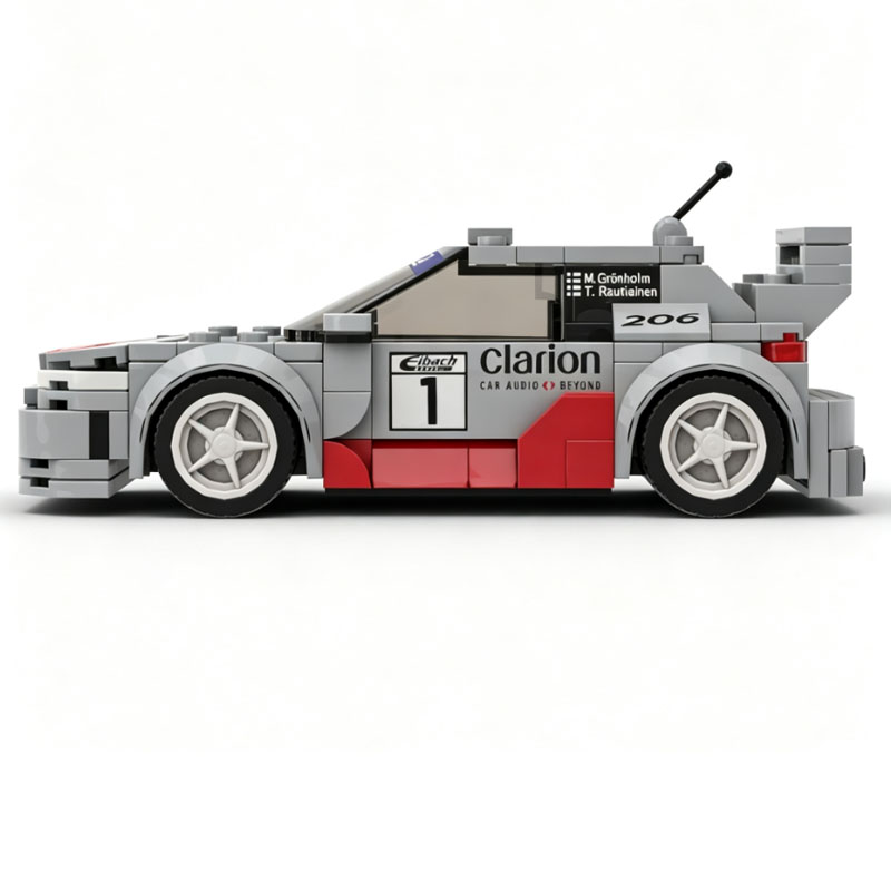 Vintage Rally Race Car Buildin - огляд і ціна Vintage Collectible Toys